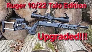 Talo Edition Ruger 1022 Upgraded Part 2 Luth AR MCA22 Polymer Chassis Review [upl. by Ignaz]