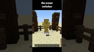 the armor swapper minecraft shorts [upl. by Aubry309]