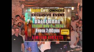 EasyLift owners Get together Nov 8th 2024 Baltimore [upl. by Suedaht450]