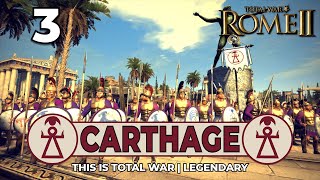 🔴LIVE THIS IS TOTAL WAR  LEGENDARY  CARTHAGE CAMPAIGN 3 [upl. by Siobhan]