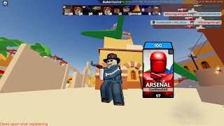 Back on Roblox Arsenal grinding and talking to you guys [upl. by Ariadne]