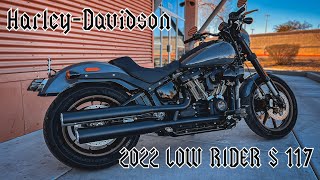 2022 HarleyDavidson Softail FXLRS Low Rider S 117 in Gunship Gray  Bike of the Week [upl. by Greenberg]