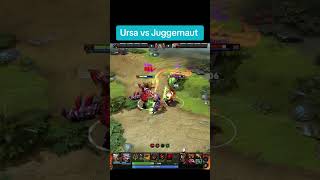 Ursa vs Juggernaut dota2 dota21x1 dota2carry dota2highlights dota recommendations [upl. by Eniwtna]