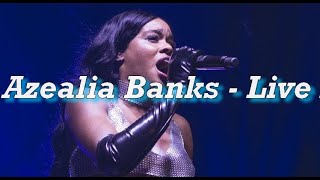 AZEALIA BANKS  LIVE IN RECIFE BRASIL PART I [upl. by Naxela]