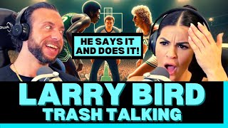 WAS LARRY AS GOOD AT TRASH TALK AS BALLING First Time Reacting To Larry Bird Trash Talking [upl. by Wood184]