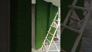 Artificial grass installation construction civilengeeniring civilenginering viralvideo [upl. by Heiskell]