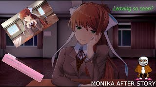 Playing this for the first time  Monika After Story DDLC [upl. by Aynor]