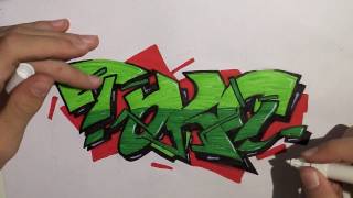 Graffiti sketch Doke [upl. by Iong]