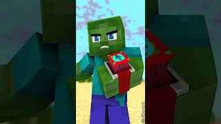 Zombie Becomes Buff Herobrine In Iron Man Challenge ⌚⚡ Transform Watch [upl. by Wehttam632]