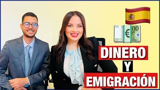 EMIGRANTES ✈️ 🇪🇸  ¿Cuánto DINERO necesito para EMIGRAR A ESPAÑA [upl. by Fey]