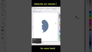 How to create Abstract Logo In CorelDRAW 2024  abstract Logo Bana do nicelogo watercolorlogo ai [upl. by Ahseryt]