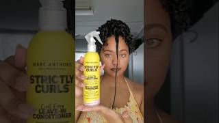 USING The Marc Anthony Leave In Conditioner For defined Curls [upl. by Attolrahc]