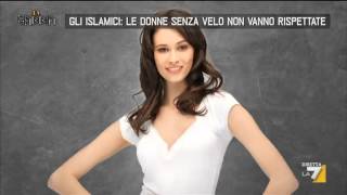 Gli islamici le donne senza velo non vanno rispettate [upl. by Eniawtna]