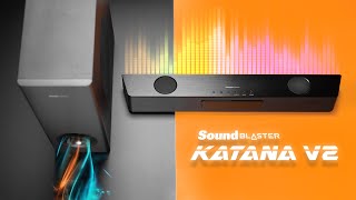 Sound Blaster Katana V2 Soundbar Review  Better in EVERY Way [upl. by Acimaj]