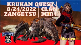 MIR4  Krukan Quest  8242022 [upl. by Armbruster5]