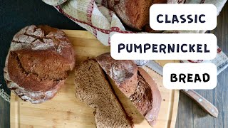 How To Make Classic Pumpernickel Bread [upl. by Orola]