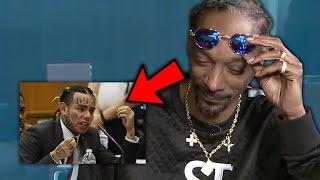 Rappers React to 6ix9ine Snitching In Court [upl. by Llenhoj]