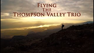 Flying The Thompson Valley Trio  Ozone XXLite 2 [upl. by Marceau]