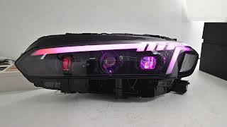 COOLCMP RGB Headlights for 11th Gen Honda Civic 20222024 headlight hondacivic rgb headlamps [upl. by Marrin]