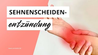 Sehnenscheidenentzündung Symptome erkennen [upl. by Aelsel772]