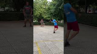 Amazing Scorpion Shuttlecock Kicking Style by Master 3 shuttlecock shorts short shortsvideo [upl. by Lewes218]