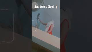 Just before Diwali 🕯 youtube love panchayat diwali [upl. by Noremmac]