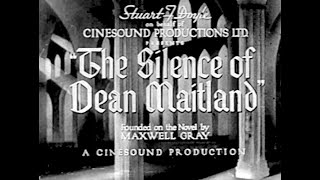 The Silence of Dean Maitland 1934 a fruity period melodrama [upl. by Autrey]