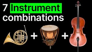 7 Instrumental Combinations in Hollywood Film Music [upl. by Lizzie]