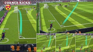 6 Types of Corner Kicks Which You are Missing in Efootball 24 Mobile [upl. by Pantin]