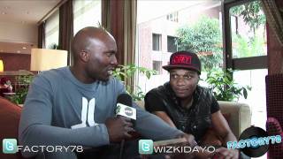 Wizkid  Pakurumo interview FACTORY78 EXCLUSIVE [upl. by Otsirave]