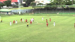 2013 OFC U20 Championship  Day 3  New Zealand vs New Caledonia Highlights [upl. by Llatsyrc]