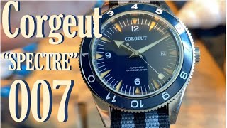 Corgeut quotSpectrequot 007 Seamaster 300 Homage Review [upl. by Onoitna359]