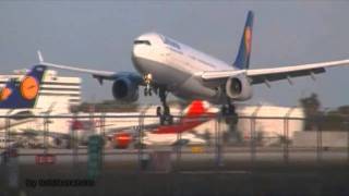 Lufthansa A330300 smoothest landing in miami [upl. by Garrett]