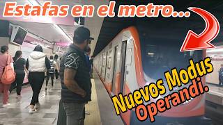 4 ESTAFAS en las que podrías caer en el METRO CDMX CUIDADO [upl. by Nasas749]