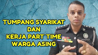 Tumpang Syarikat Atau Kerja Part Time  bpjeya bjeyap imigresen [upl. by Levina]