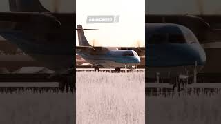 KLM City Hopper ATR 42 600 Landing l Microsoft Flight Simulator [upl. by Robbin]