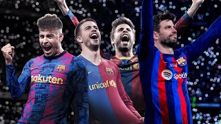 GERARD PIQUÉ TRIBUTE VIDEO 💙❤️ [upl. by Eriam284]