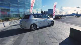 Autonomiczny Nissan Leaf  testowaliśmy go na ulicach Londynu [upl. by Onez]