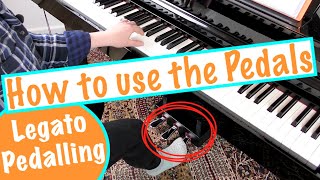 How to use the Sustain Pedal on the Piano Legato Pedalling [upl. by Abelard353]