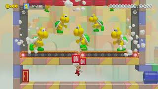 Super Mario Maker 2 Cousebot Downloaded Giant Turtle Squash Level [upl. by Aowda]