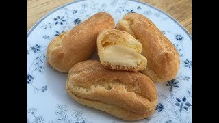 Ekler resepti  Eclair recipe [upl. by Carree]