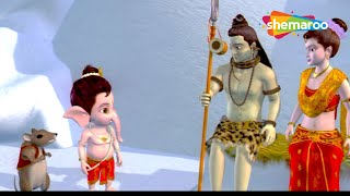 Bal Ganesh ki Kahaniya In 3D Part  02  बाल गणेश की कहानिया  3D Hindi Story [upl. by Aisila686]