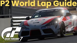 Gran Turismo 7  Gr4 Brands Hatch  Lap Guide  P2 World 127154 [upl. by Wrand]