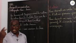 Cours  CM2  Langue et communication  Orthographe  Leur  Leurs  M Gassama [upl. by Gideon94]