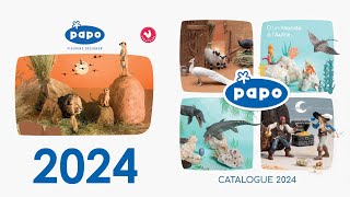 Papo ® Katalog  Catalog  Catalogue 2024  komplett  complete overview  Review Deutsch  German [upl. by Fry]