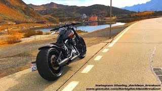 HarleyDavidson Breakout Rideout to Gotthardpass 211017 [upl. by Aneloj409]