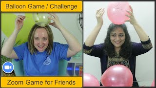 Balloon Game  Fundoor and ShawnMHowell  Zoom game  Balloon Burst Challenge  Party Game [upl. by Dorolice294]