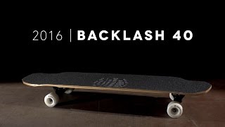 Arbor Skateboards  2016 Product Profiles  Backlash 40 [upl. by Mcnair]