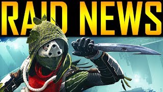 Destiny 2  RAID NEWS [upl. by Catarina]