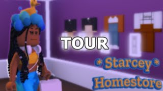 Starcey  Homestore  ROBLOX TOUR [upl. by Plank]